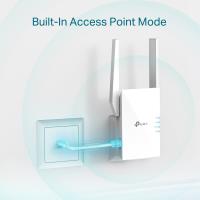 TP-LINK RE605X 1800 Mbps DUAL BAND 1 GIGABIT PORT Wi-Fi 6 MENZİL GENİŞLETİCİ